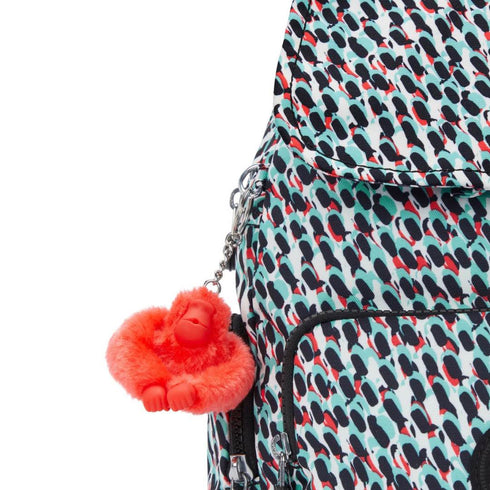 MOCHILA AZUL CITY ZIP MINI KIPLING